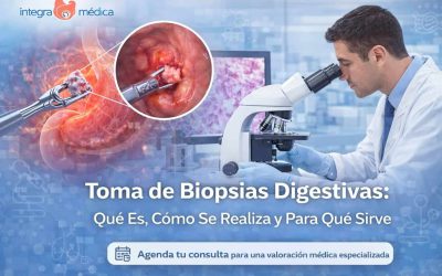Toma de biopsias digestivas
